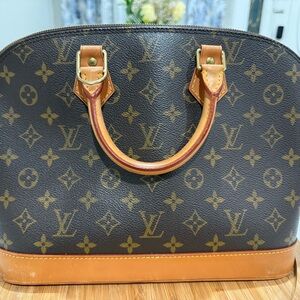 Louis Vuitton Monogram Brown Handbag
